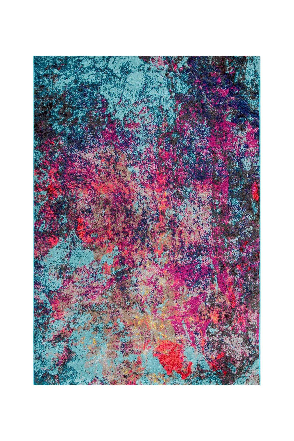 nuLOOM Reva Abstract Multi 7 ft. x 9 ft. Area Rug