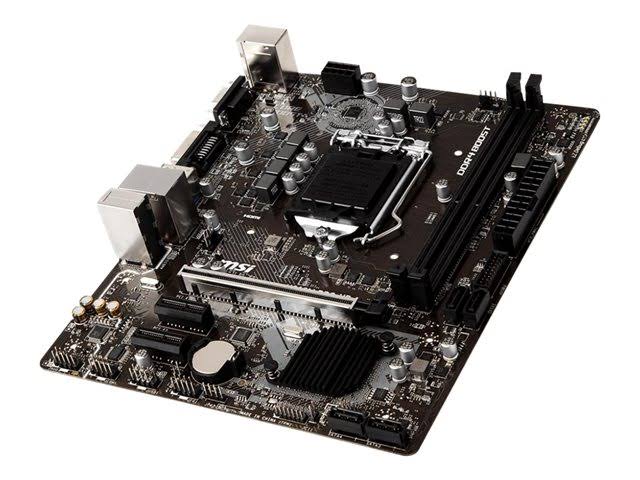 MSI H310M Pro-VDH PLUS with Intel H310 Motherboard - LGA1151 Socket