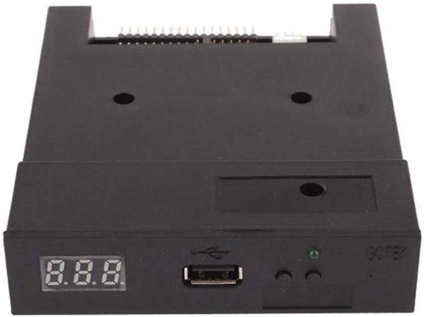 Gotek SFR1M44-U100 3.5 Inch 1.44MB USB SSD Floppy Drive Emulator Black