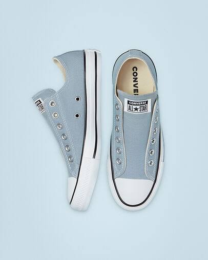 Converse Color Chuck Taylor All Star Slip Low Top (Grey Size 13) Unisex Canvas Shoes