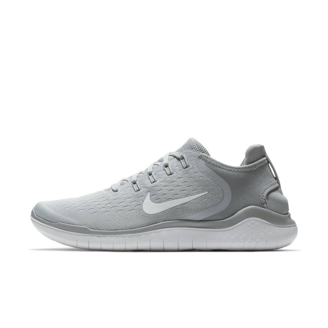 Nike Free RN 2018 Men&s Running Shoes - Wolf Grey/White/Volt, 7