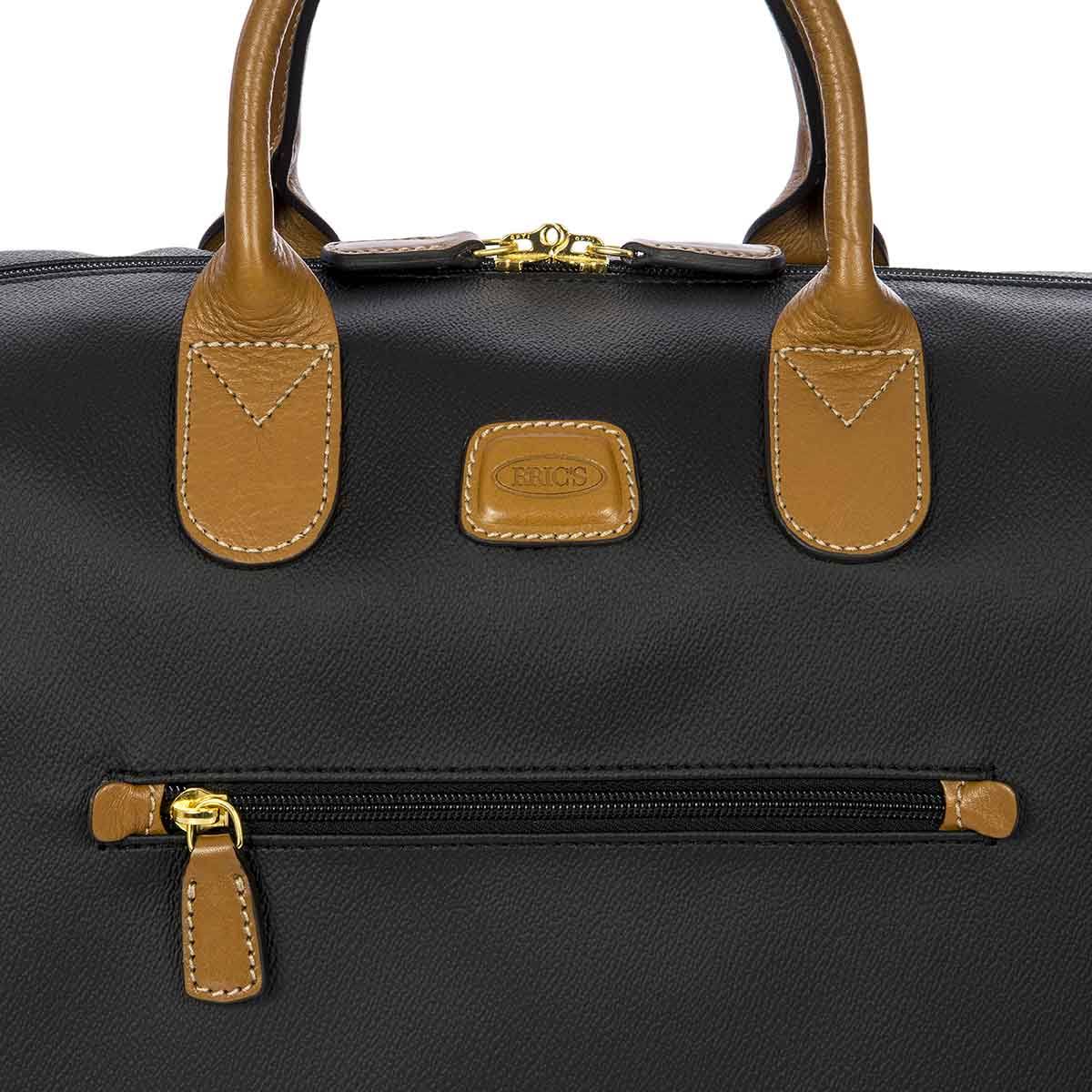 Bric's Firenze 18x22 Cargo Duffle Bag - Black