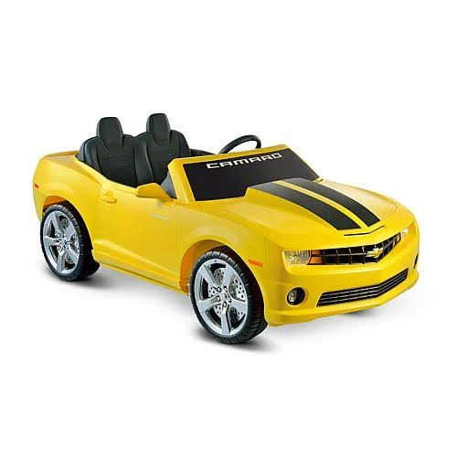 Kid Motorz Black 2-Seater Chevrolet Racing Camaro