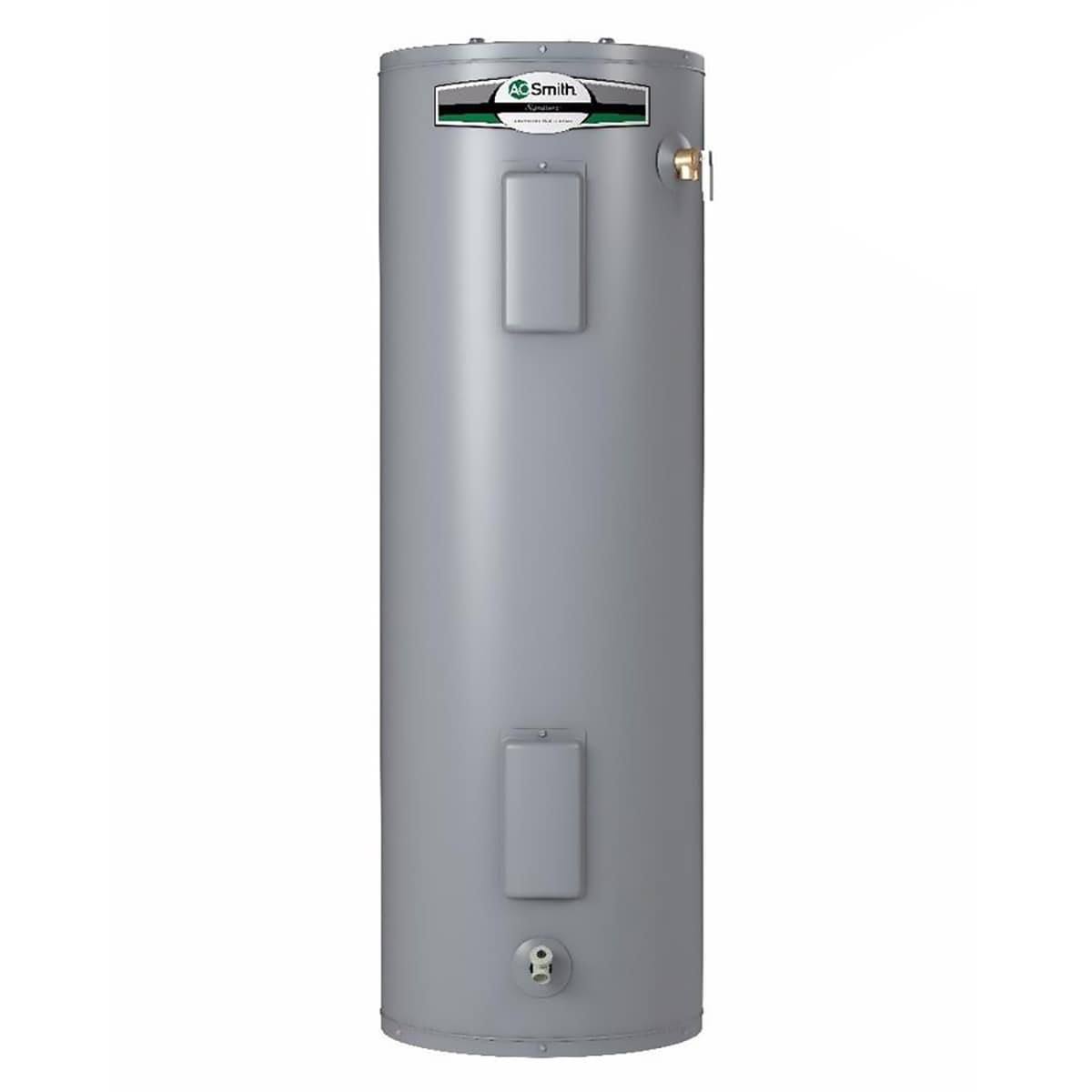 a.o. Smith Signature 50-Gallon Tall 6-Year Limited 4500-Watt Double Element Electric Water Heater | E6-50H45DV
