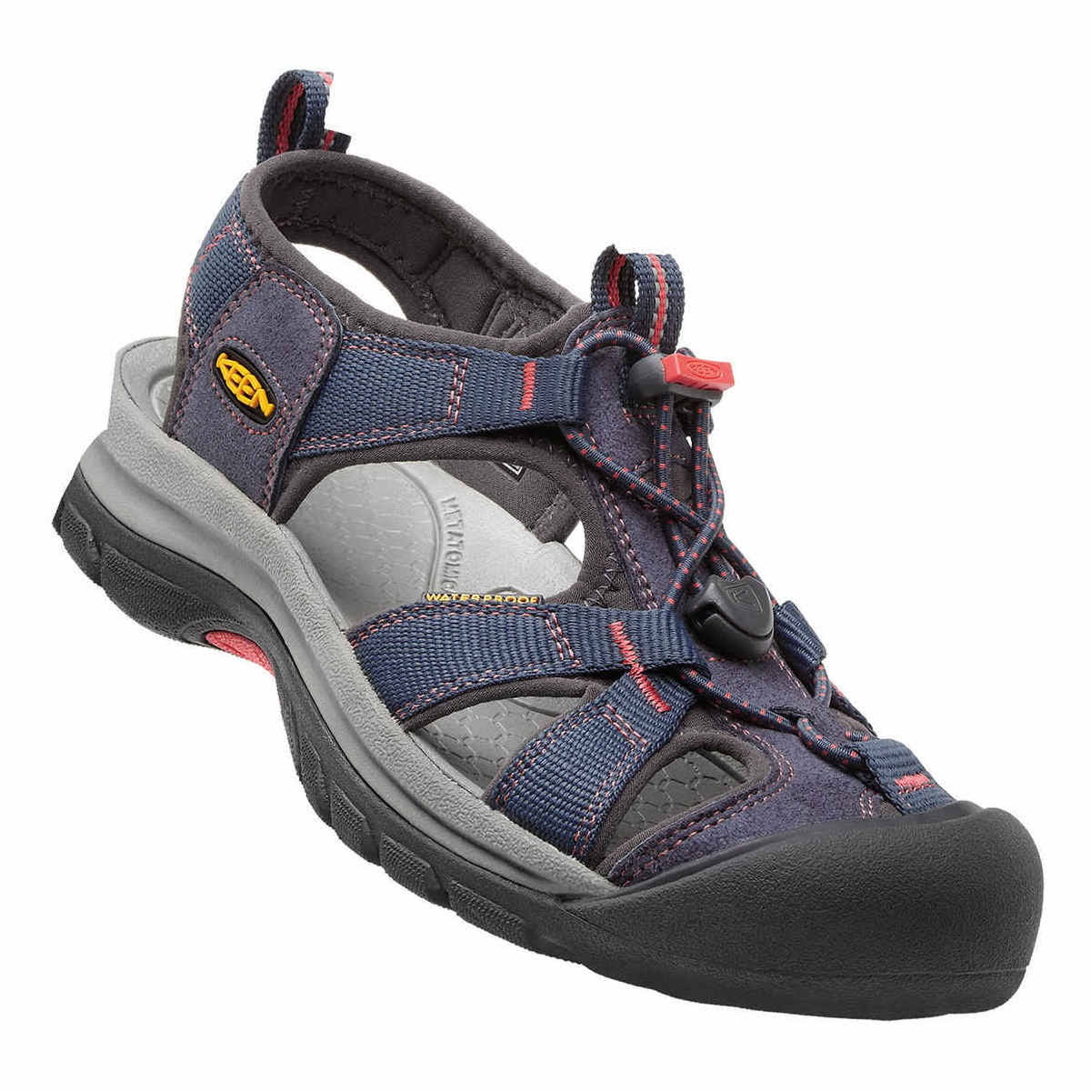 Keen Venice H2 Women's Midnight Navy/Hot Coral 9