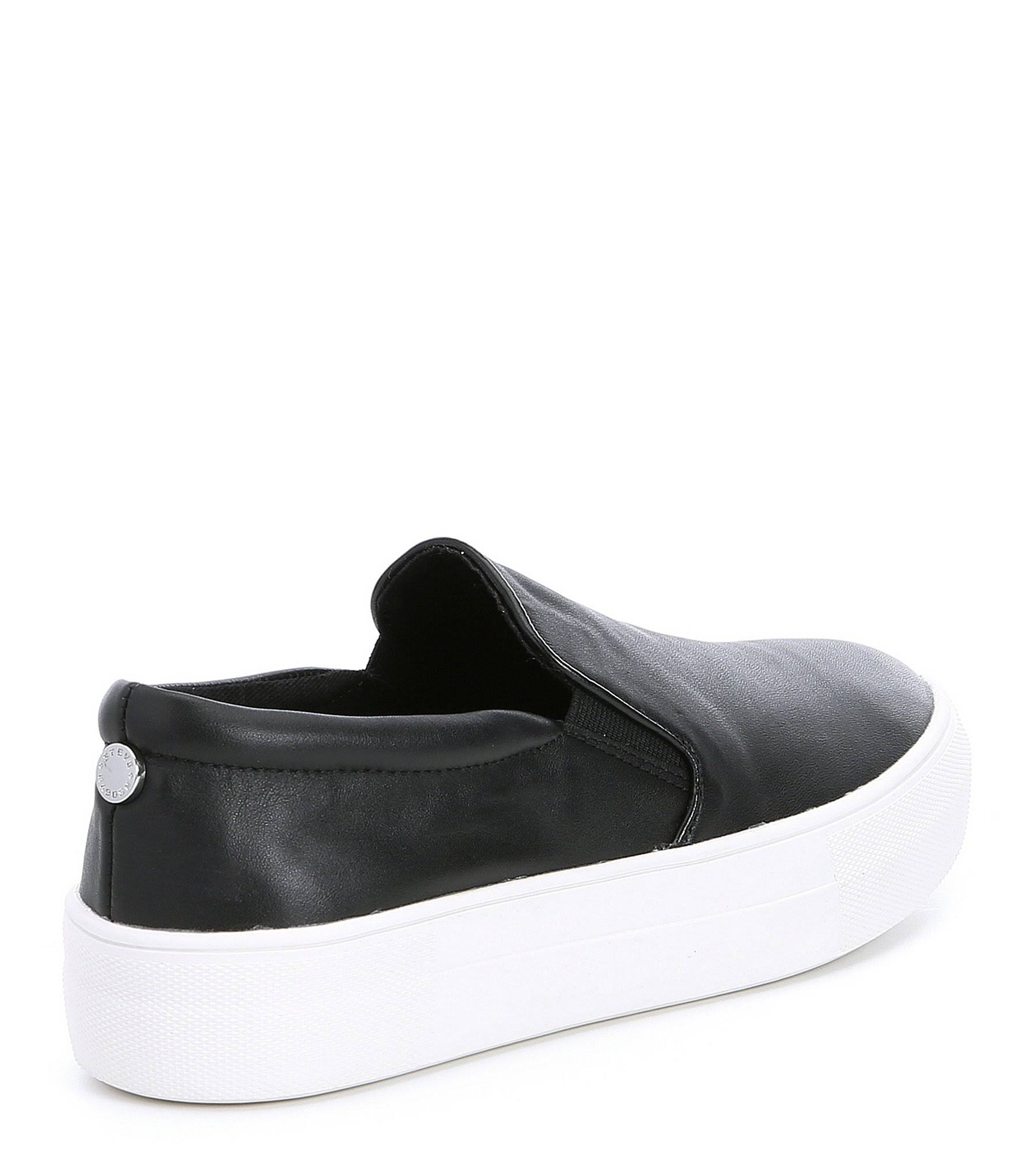 Steve Madden Gills Platform Slip-On Sneaker - Women's - Black Leather