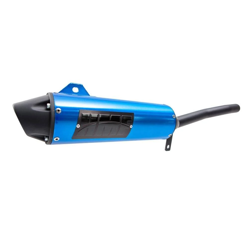 HMF 041373606071; Performance-Series 1987-2004-Yamaha-Warrior-Slip On-Round-Side-Brushed-Turn-Down-Brushed