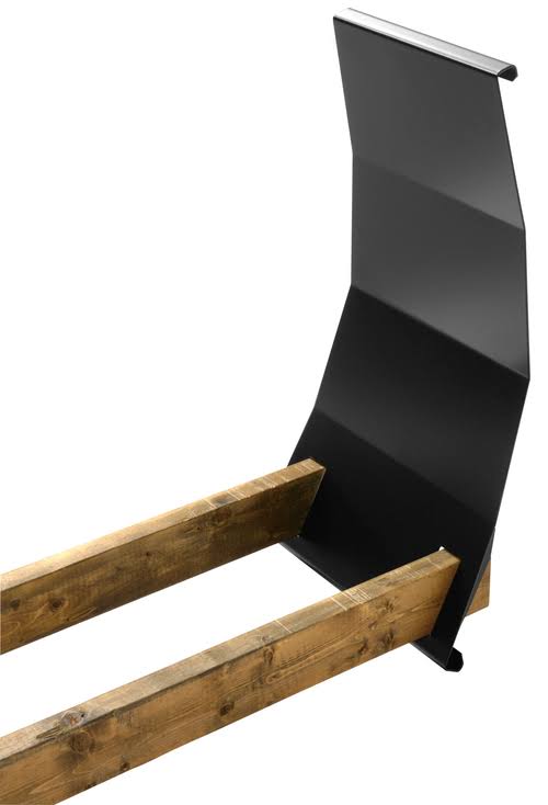 England's Ac-wc Wood Caddy, Steel, Black