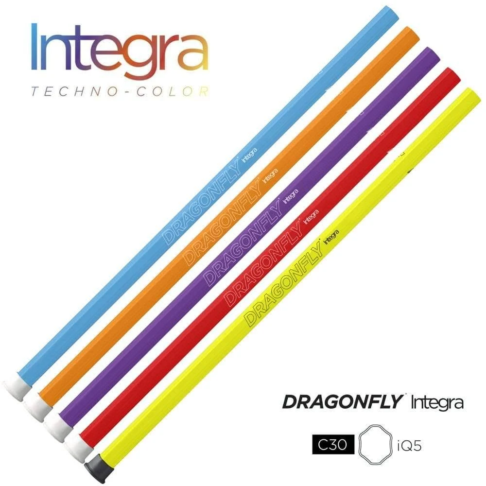 Epoch Dragonfly Integra Techno-Color Lacrosse Shaft - Blue