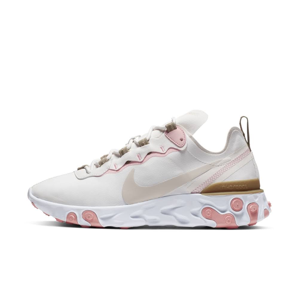 Women's Nike React Element 55 Phantom u0026 Orewood Brown