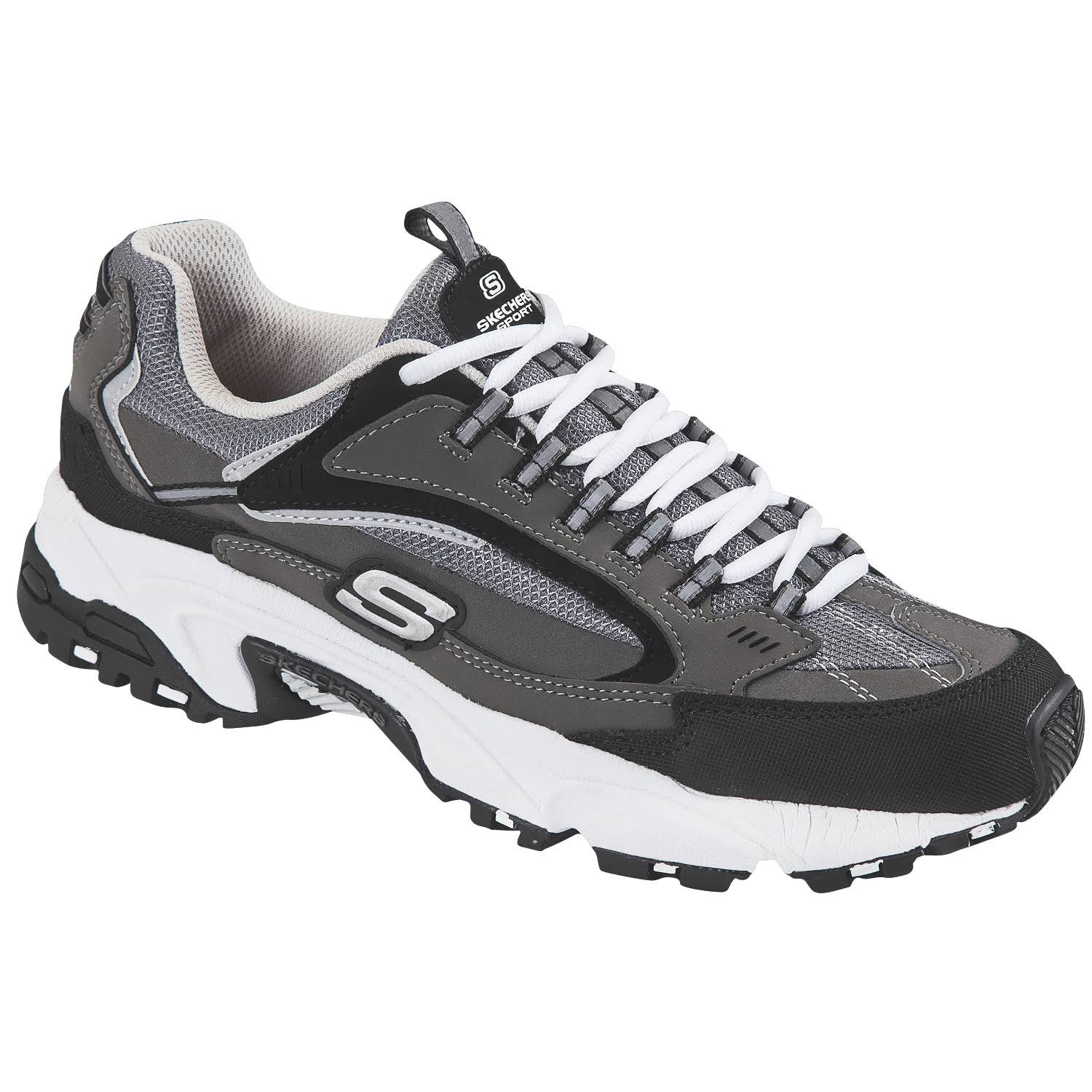 Skechers Men's Stamina Nuovo, Charcoal/Black