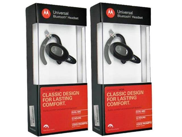 Motorola H730 (2-Pack) Bluetooth Headset