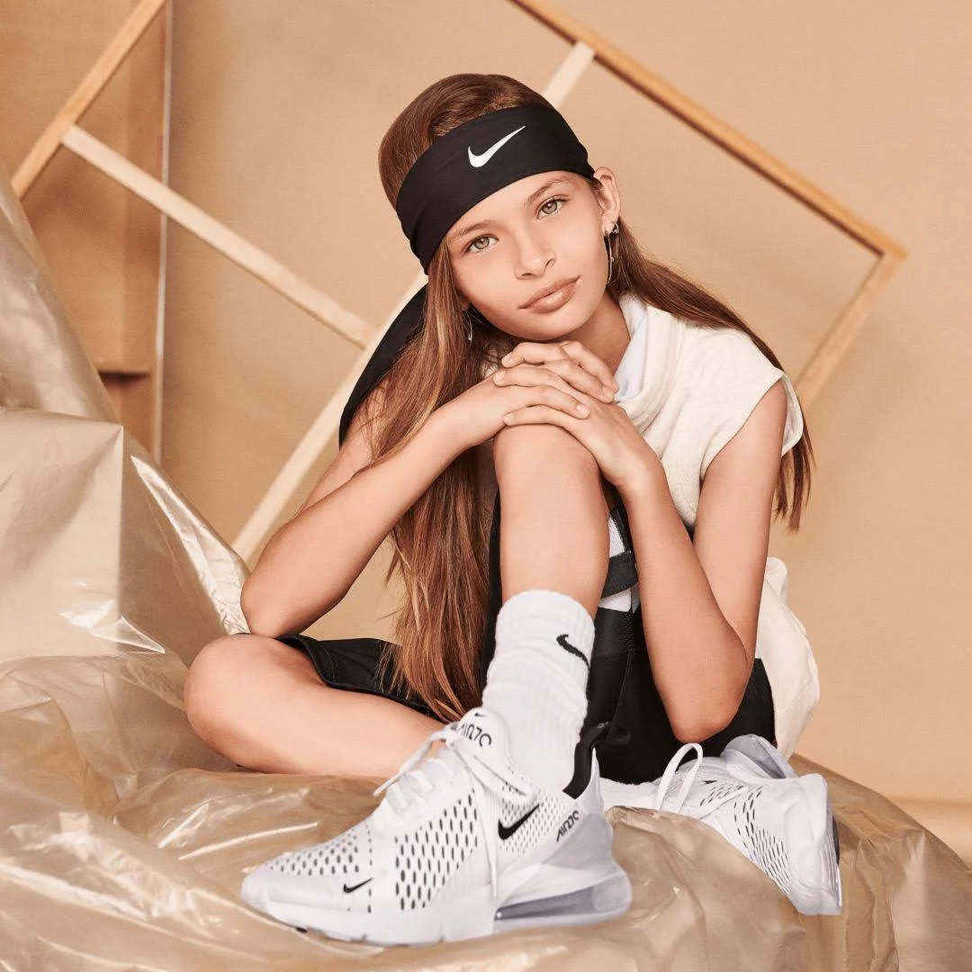 Nike Air Max 270 White Black (GS)