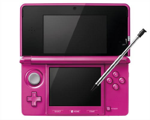 Nintendo 3DS Console-pink Gloss Japanese Imported Version Only Plays Japanese Games