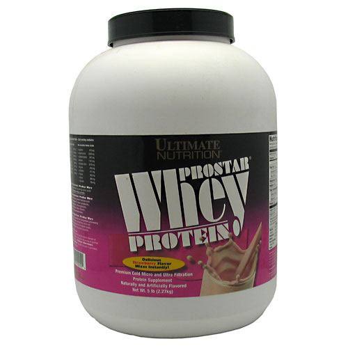Ultimate Nutrition ProStar Whey Protein, Creamy Vanilla - 5 lb