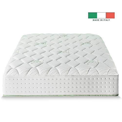 Zinus Italian Made 12 Olive Oil Pocket Spring Hybrid Mattress, Queen