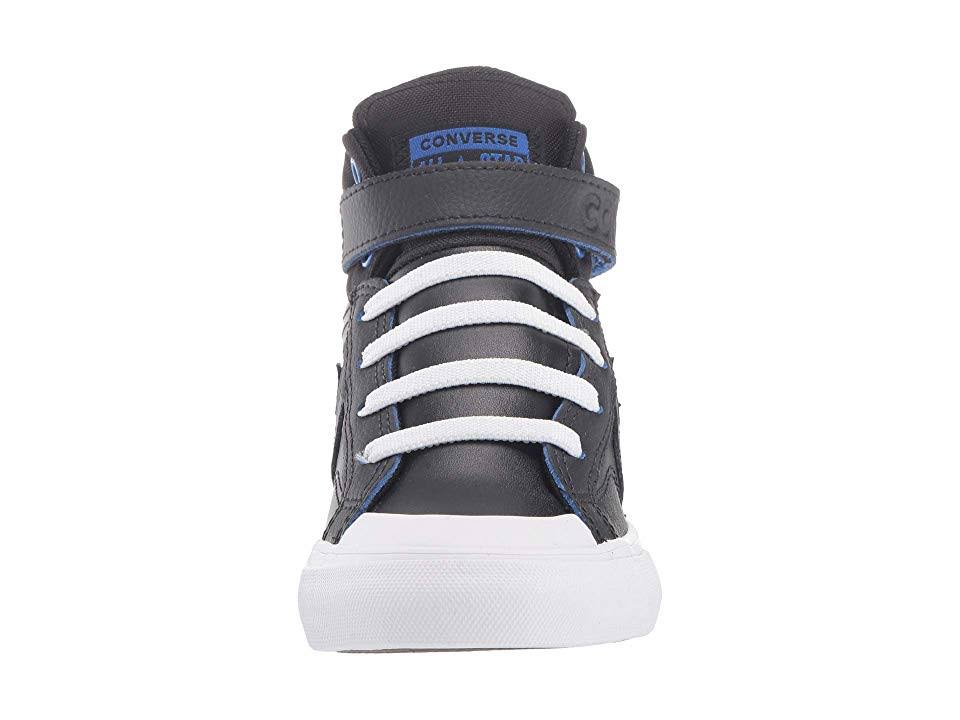 Converse Pro Blaze Strap Hi Kids& Shoes Black-Hyper Royal 666049c