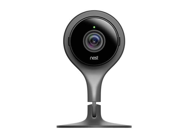 Google Nest Cam Indoor - 3 Pack - Wi-Fi Security Camera - Black (NC1104EF)