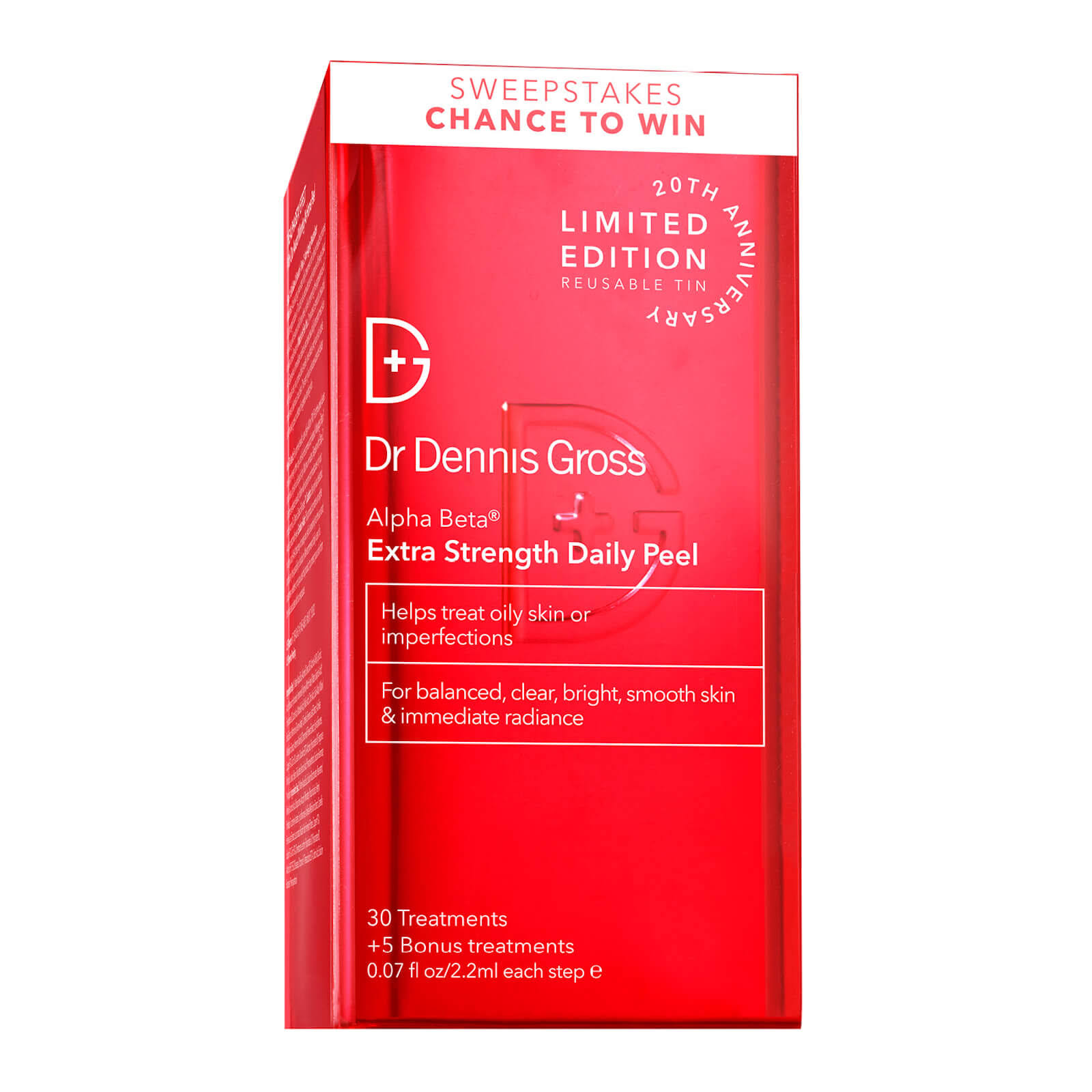 Dr. Dennis Gross Skincare Alpha Beta Extra Strength Daily Peel Limited Edition 30 Treatments + 5 Bonus