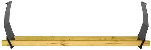 England's Ac-wc Wood Caddy, Steel, Black