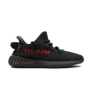 Adidas Yeezy Boost 350 V2 Black Red CP9652 (Size: US 10.5)