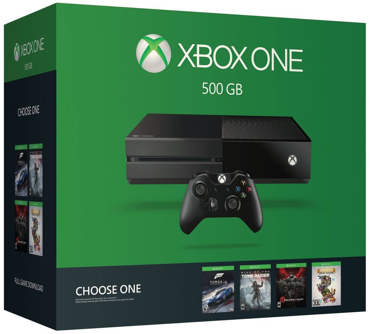 Microsoft Xbox One - Name Your Game Bundle - game console - 500 GB HDD - black