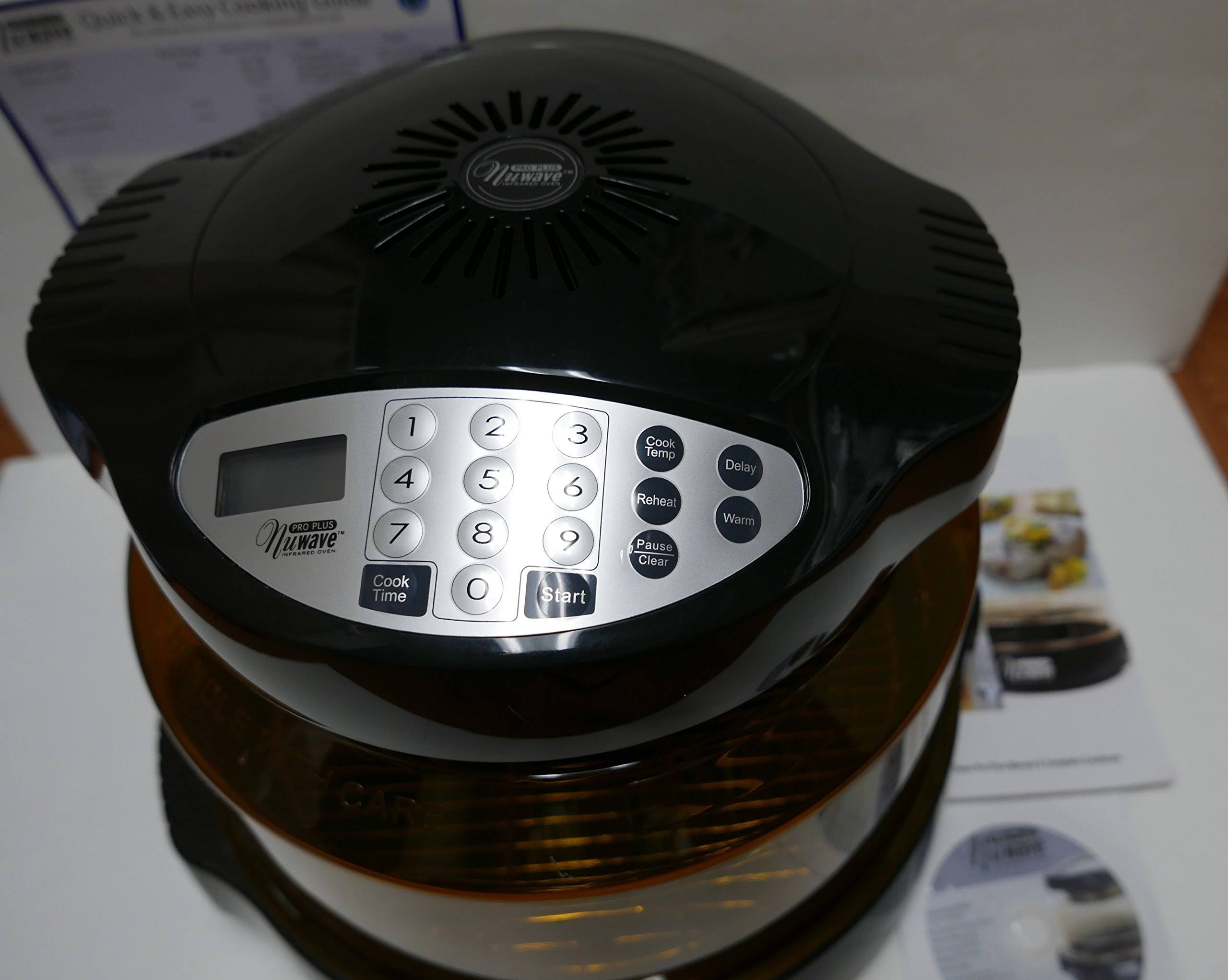 NuWave Oven Pro Plus 20601 Upgraded Shatter Resistant Dome (Black)