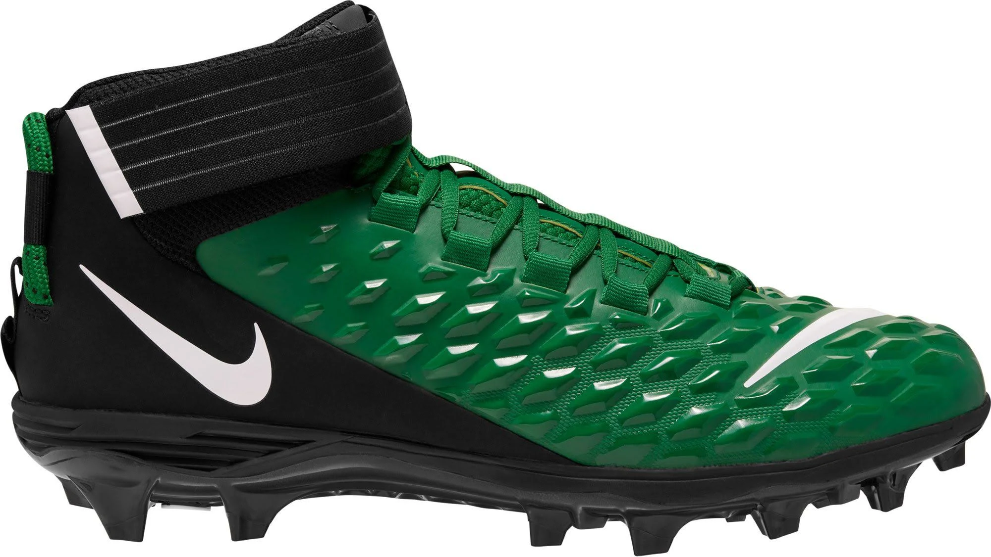 Nike Men's Force Savage Pro 2 Mid Football Cleats, Green