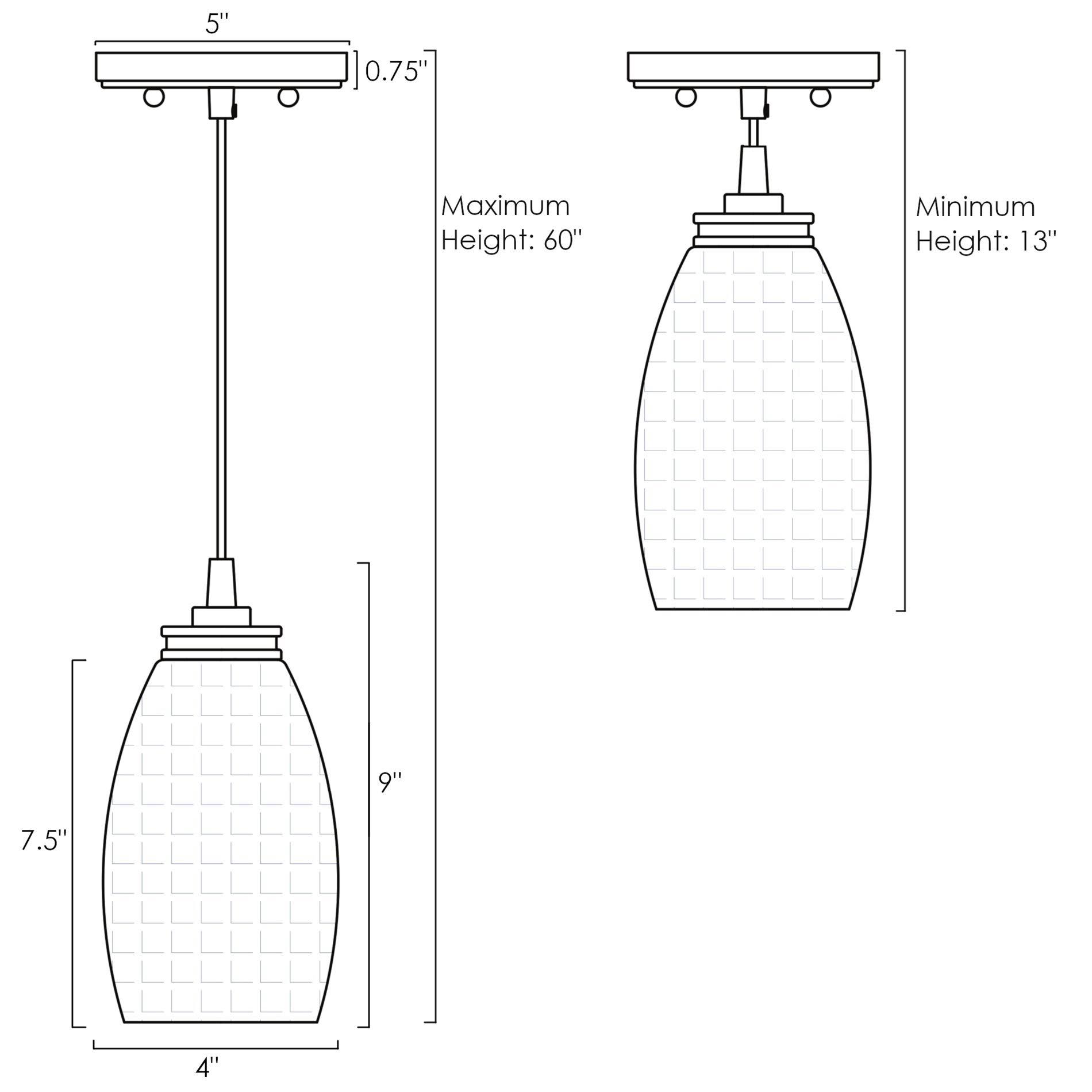 Kira Home Coast 9 Contemporary Mini Pendant Light + Hand-Crafted Mosaic Shell Glass, Satin Nickel Finish
