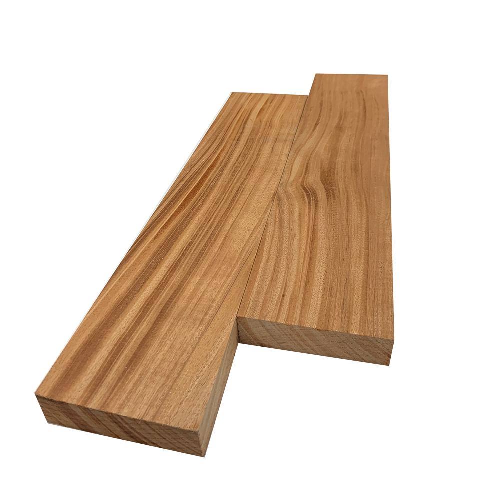 Swaner Hardwood 2 in. x 4 in. x 8 ft. African Mahogany S4S Board