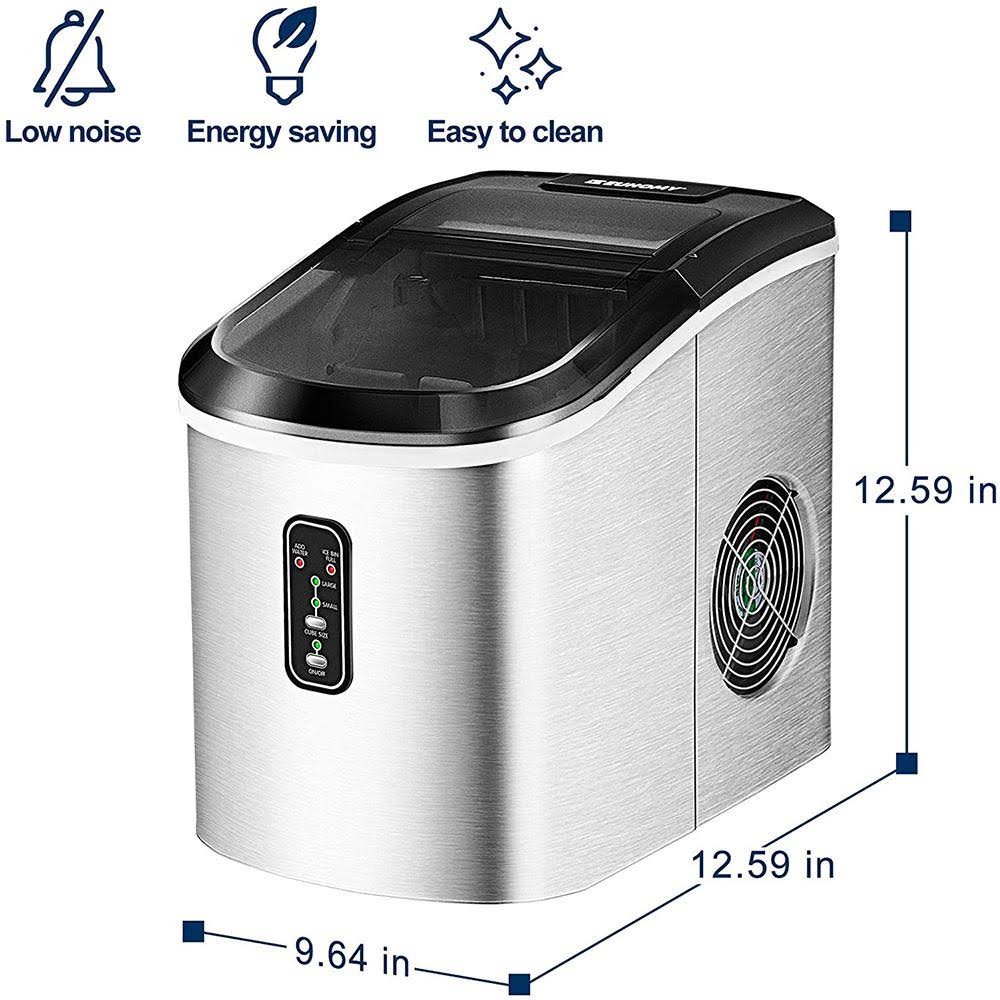 Insignia - 26-lb. Portable Ice Maker