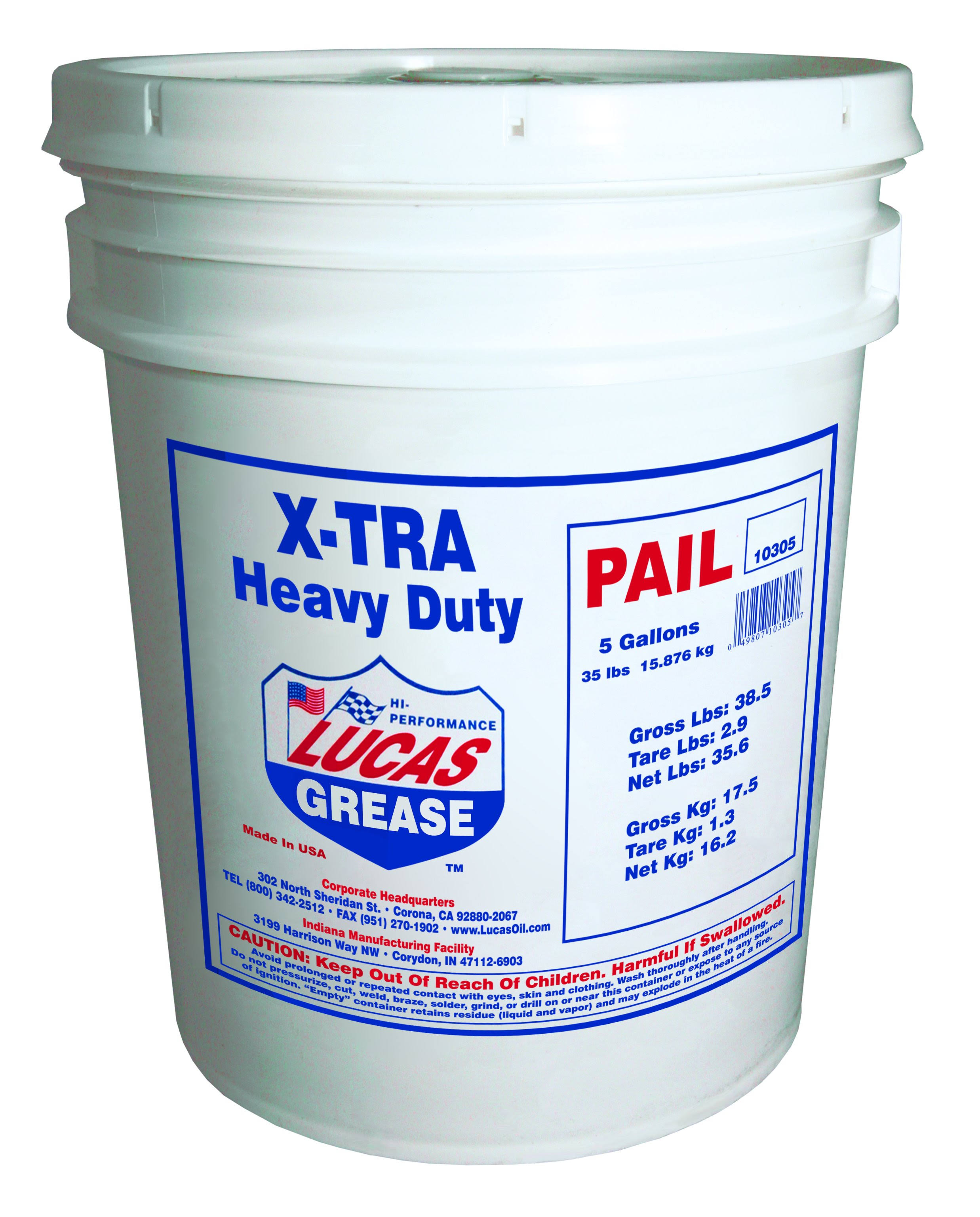 Lucas Oil 10305 X-tra Heavy Duty Grease