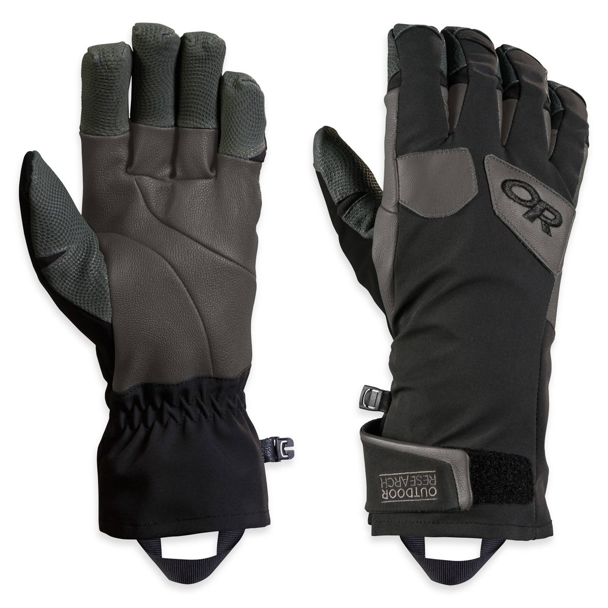 Outdoor Research Extravert Gloves - Men&s Black/Charcoal
