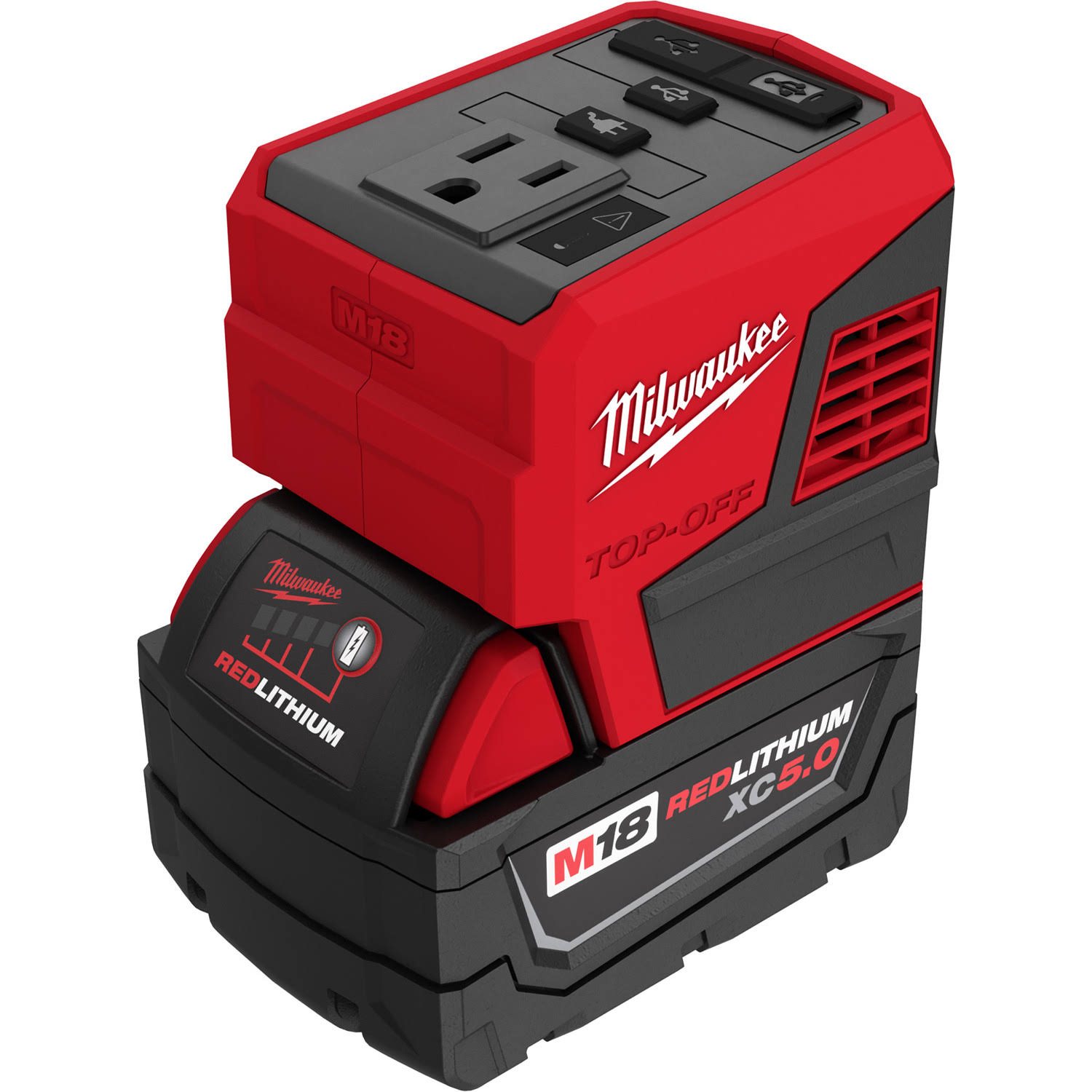 Milwaukee M18 Top-Off 175W Power Supply 2846-50