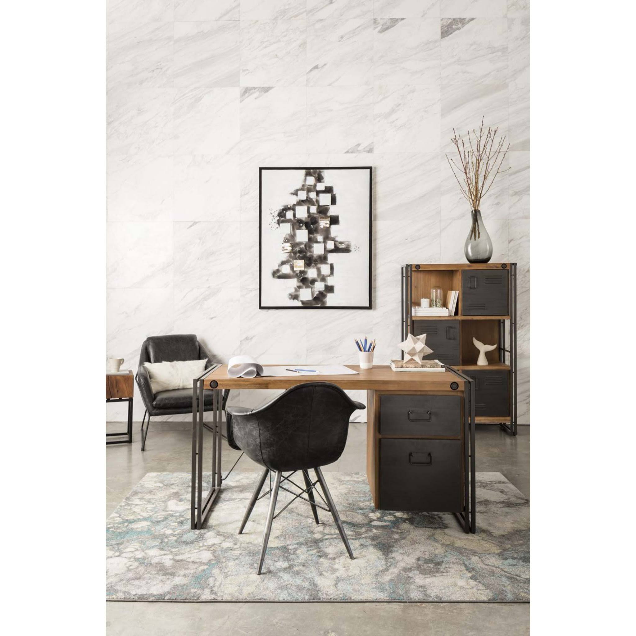 Moe's Home Collection Goat Fur Pillow - Natural