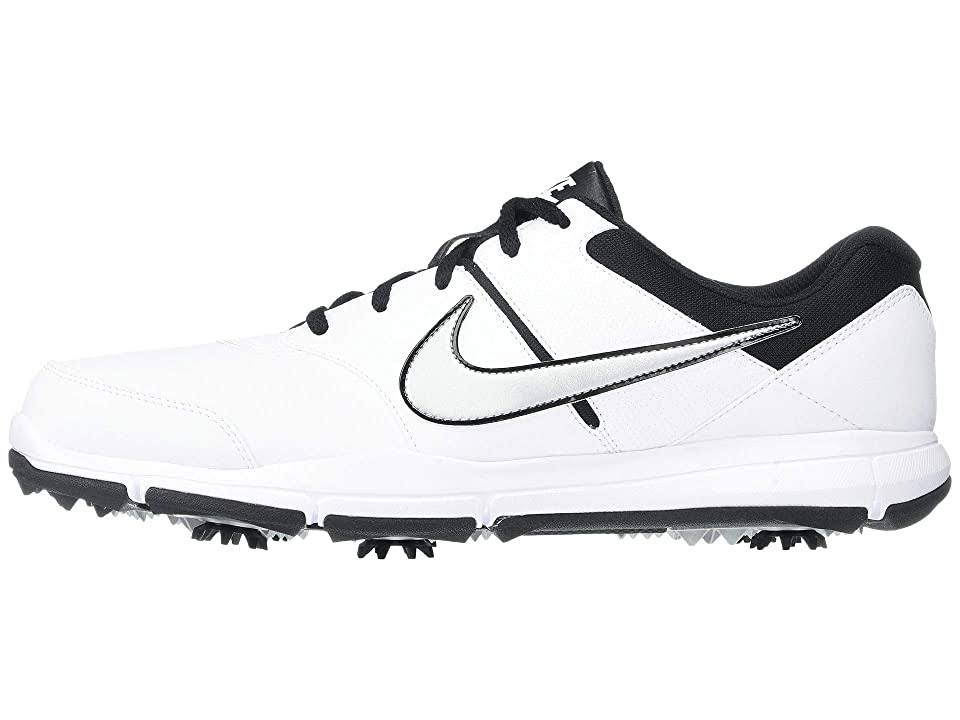 White Nike Durasport 4 Men's Golf Shoes