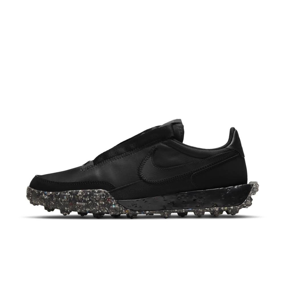 Nike Waffle Racer Crater Black/Black Women&s Shoes, Size: 12