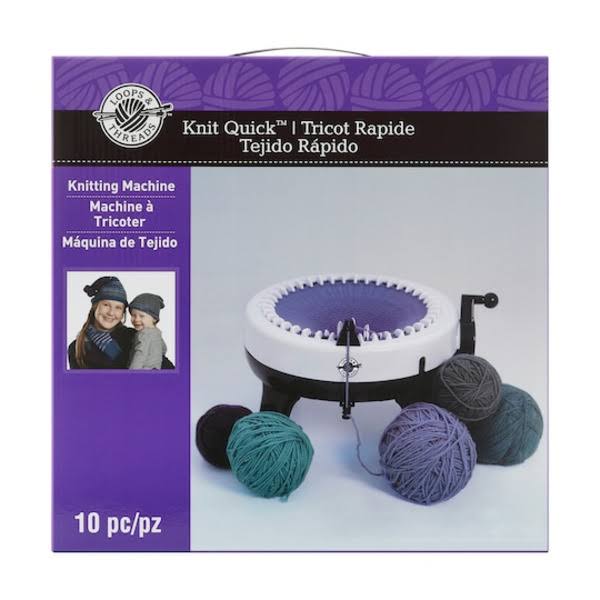 Loops u0026 Threads Knit Quick Knitting Machine - 10 Pieces - Each