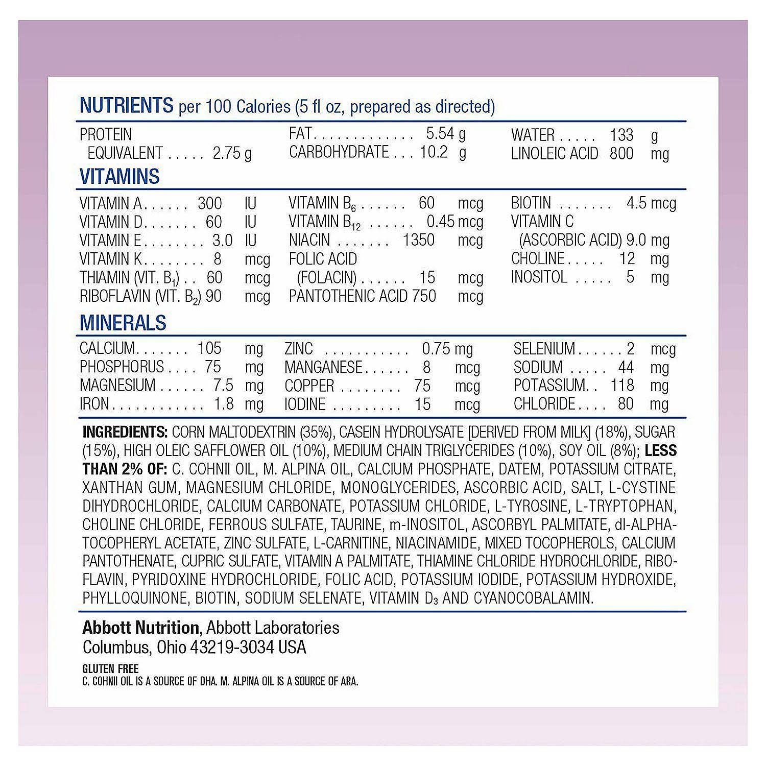 Similac Alimentum Hypoallergenic (4 Pack) Baby Formula for Food Allergies and Colic, Value size, Powder, 19.8 oz