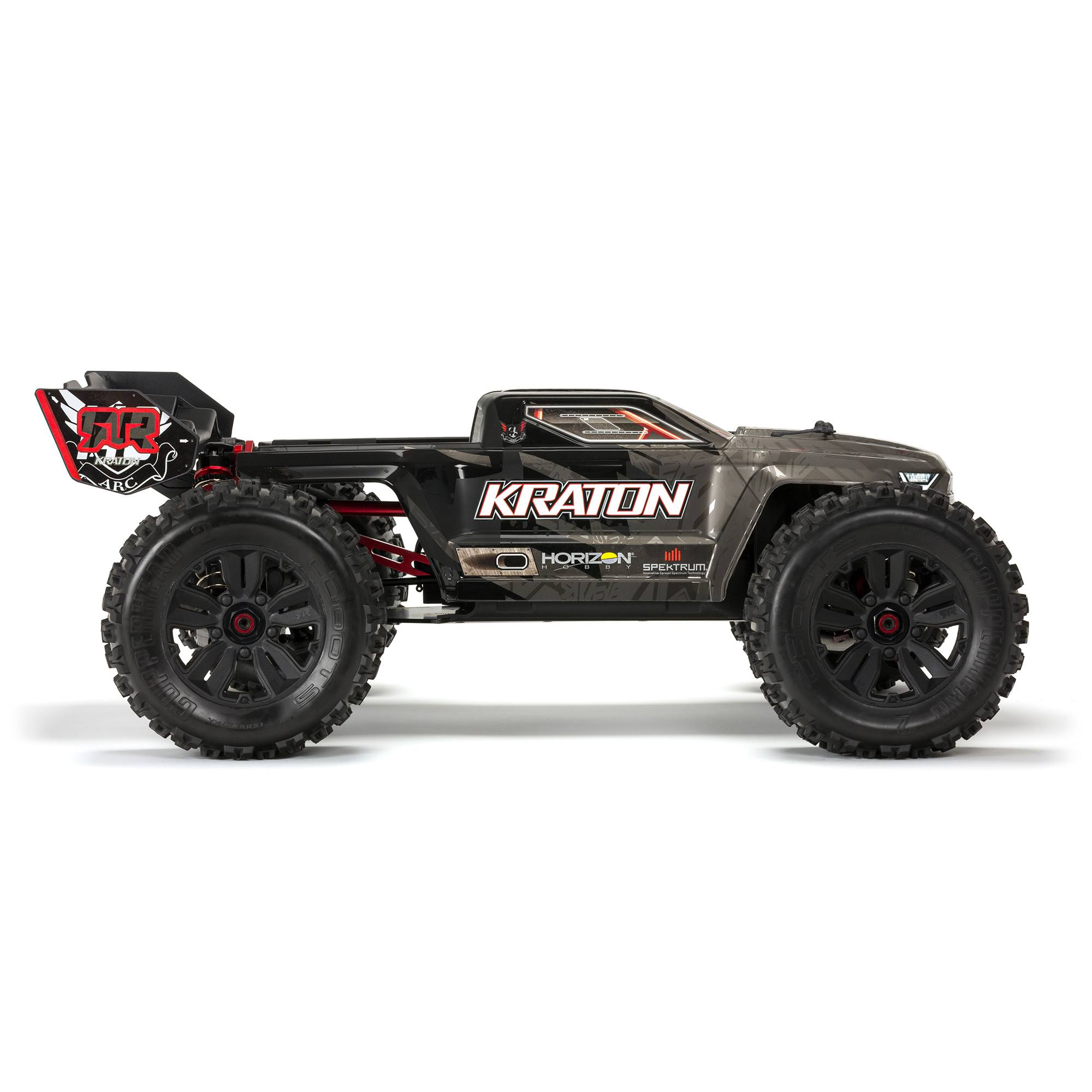 Arrma 1/8 Kraton 4WD Extreme Bash Roller Speed Monster Truck Black