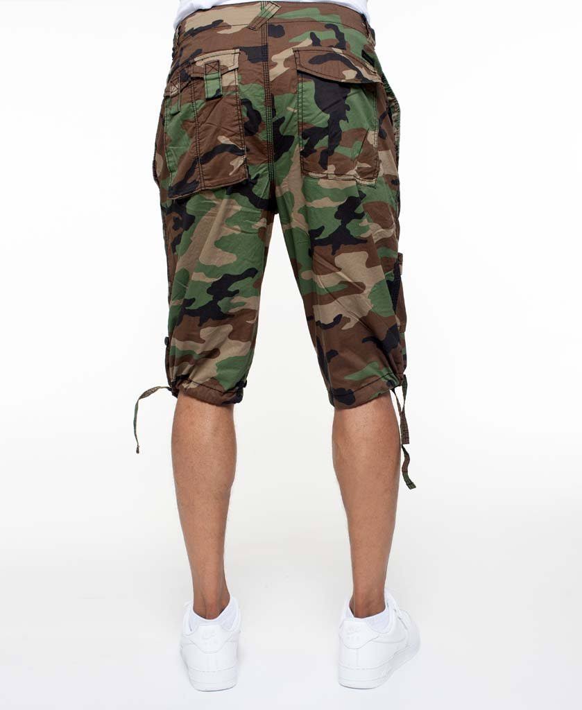 Sean John Mens Flight Casual Cargo Shorts Nightsky 42