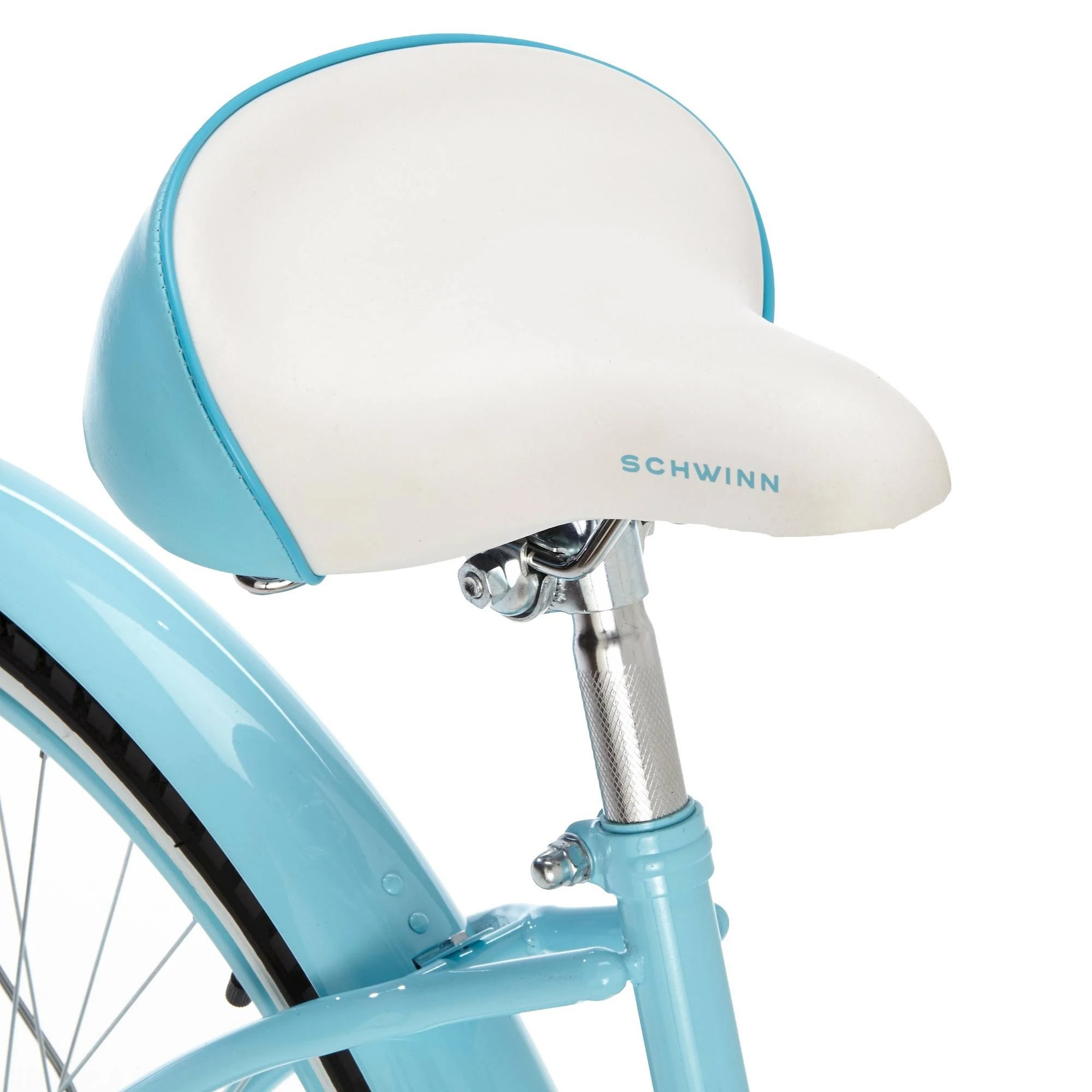 Schwinn Women's Legacy 26x22 Cruiser Bike- Blue/White