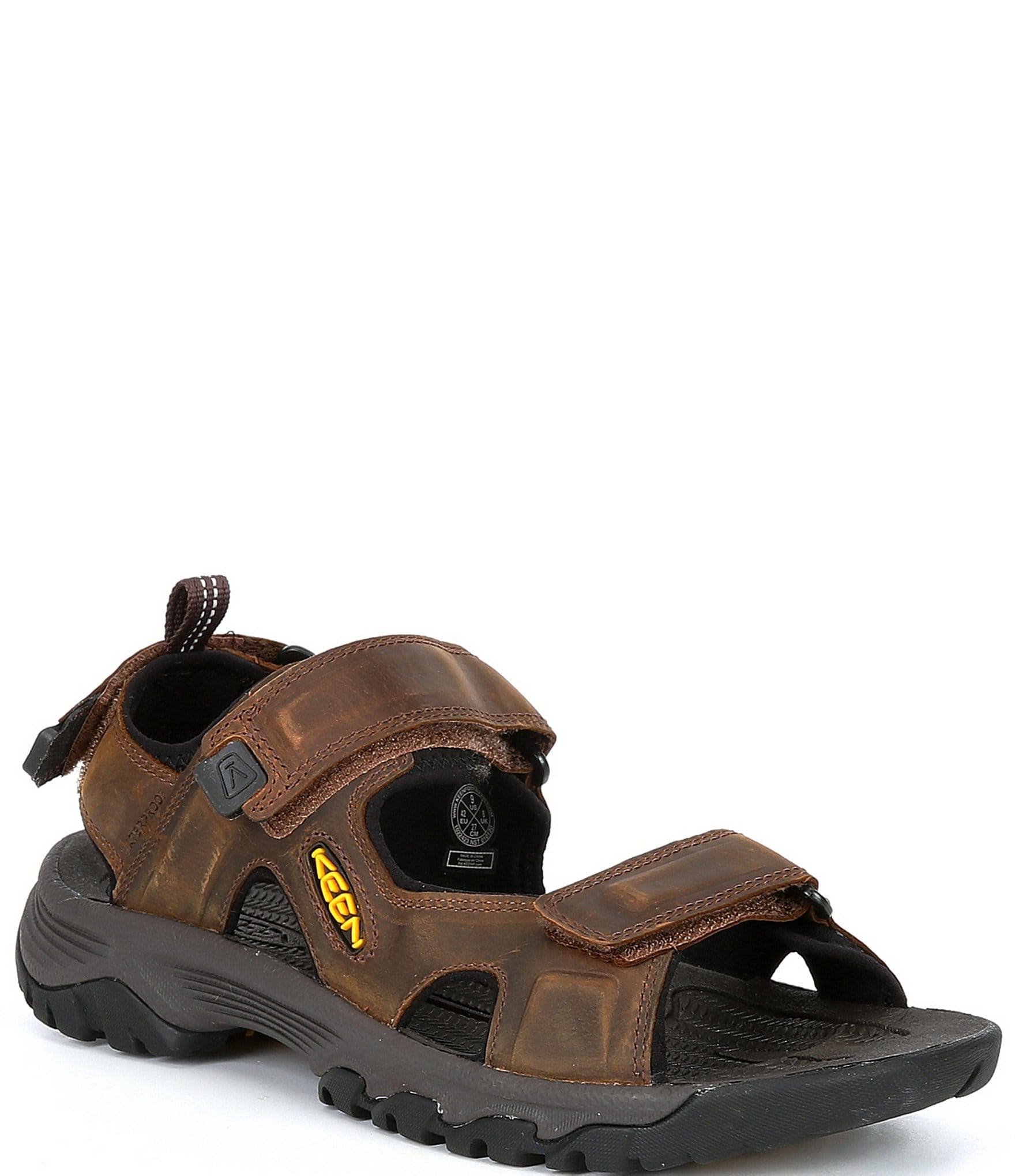 Keen Men's Targhee III Open Toe Sandal (9 Bison/Mulch)