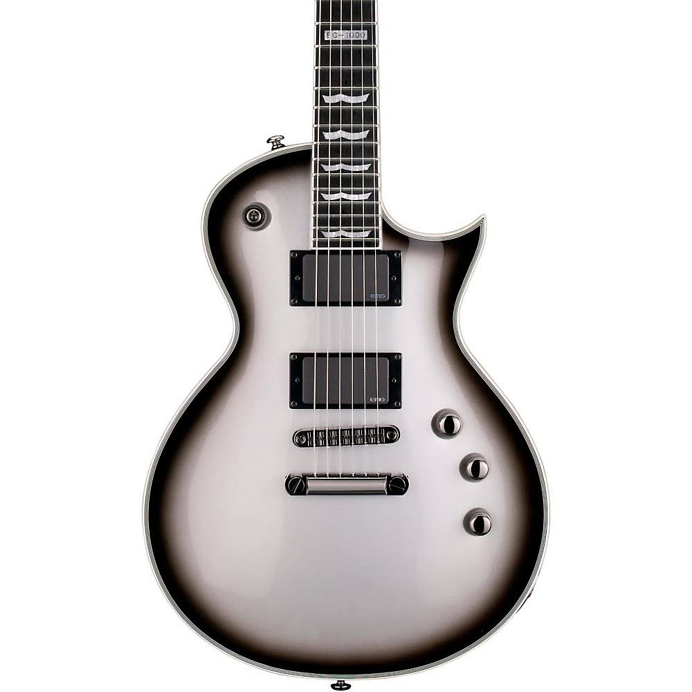 ESP LTD Deluxe EC-1000 Electric Guitar Silver Sunburst