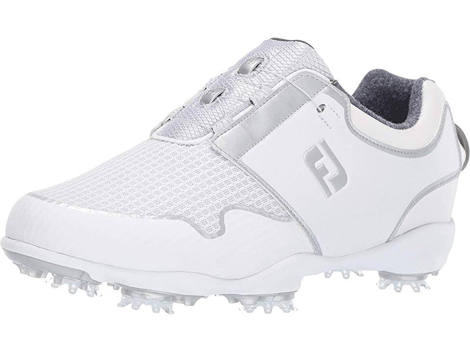 FootJoy Sport TF Boa (White/Silver) Women's Golf Shoes
