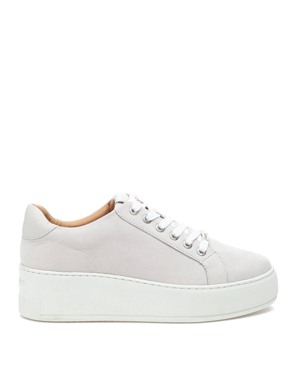 J/Slides Maya Sneaker White Nubuck - White 9 Medium