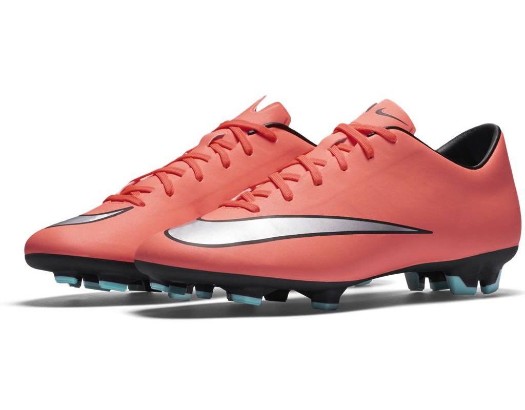 Nike Men's Mercurial Victory V FG Soccer Cleats, Bright Mango