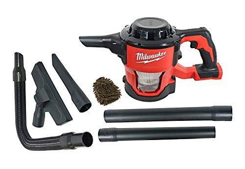 Milwaukee 0882-20 Filter M18 18V Cordless Lithium-Ion Compact Vacuum, Hand Held 40 CFM (Complete Set) w/Bonus: Premium