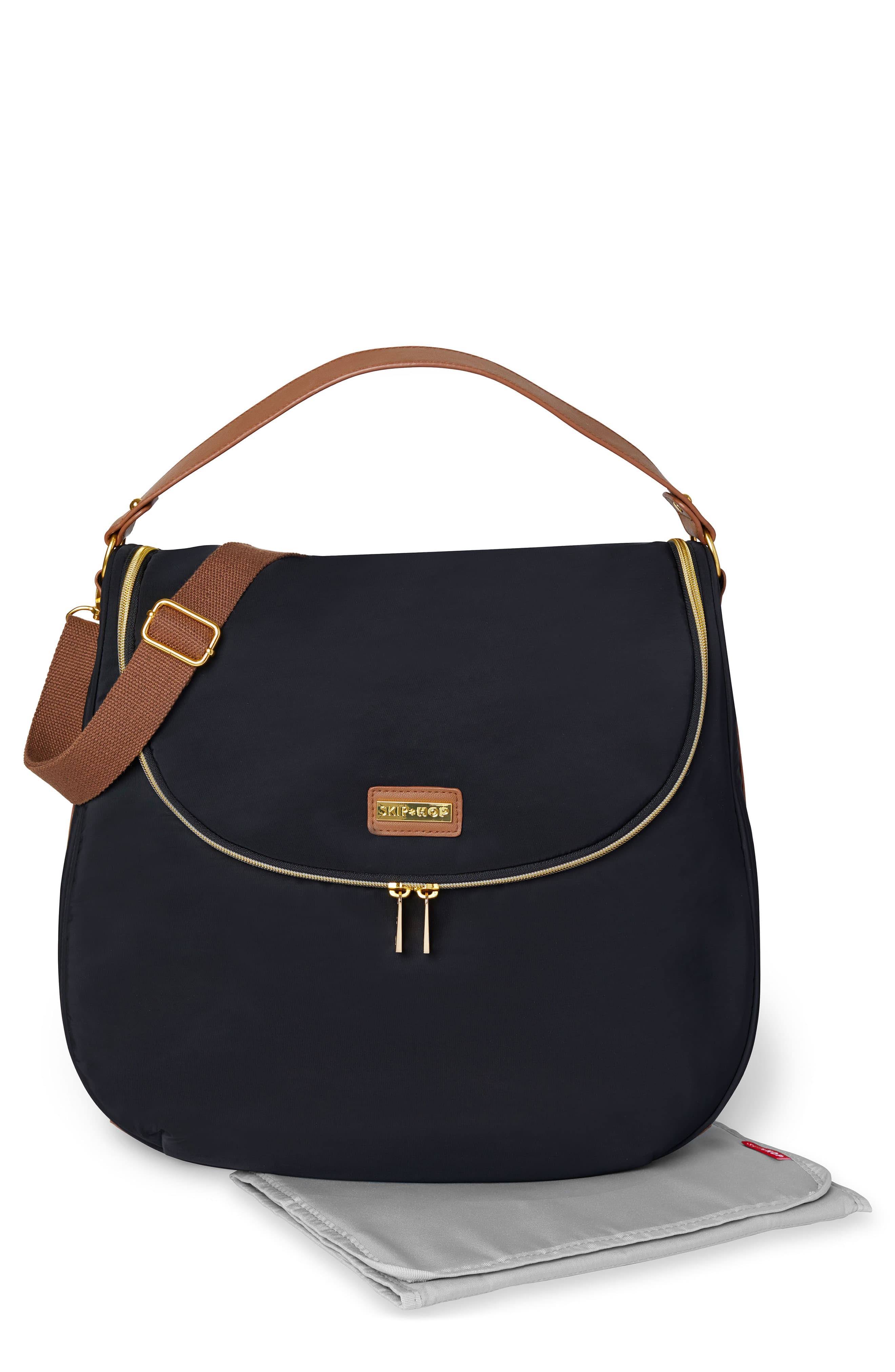Skip Hop Diaper Bag Tote Curve Well-Rounded - Black
