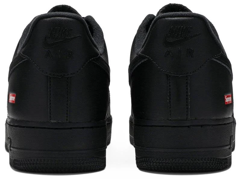 Nike Supreme x Air Force 1 Low &Box Logo - Black& - CU9225-001